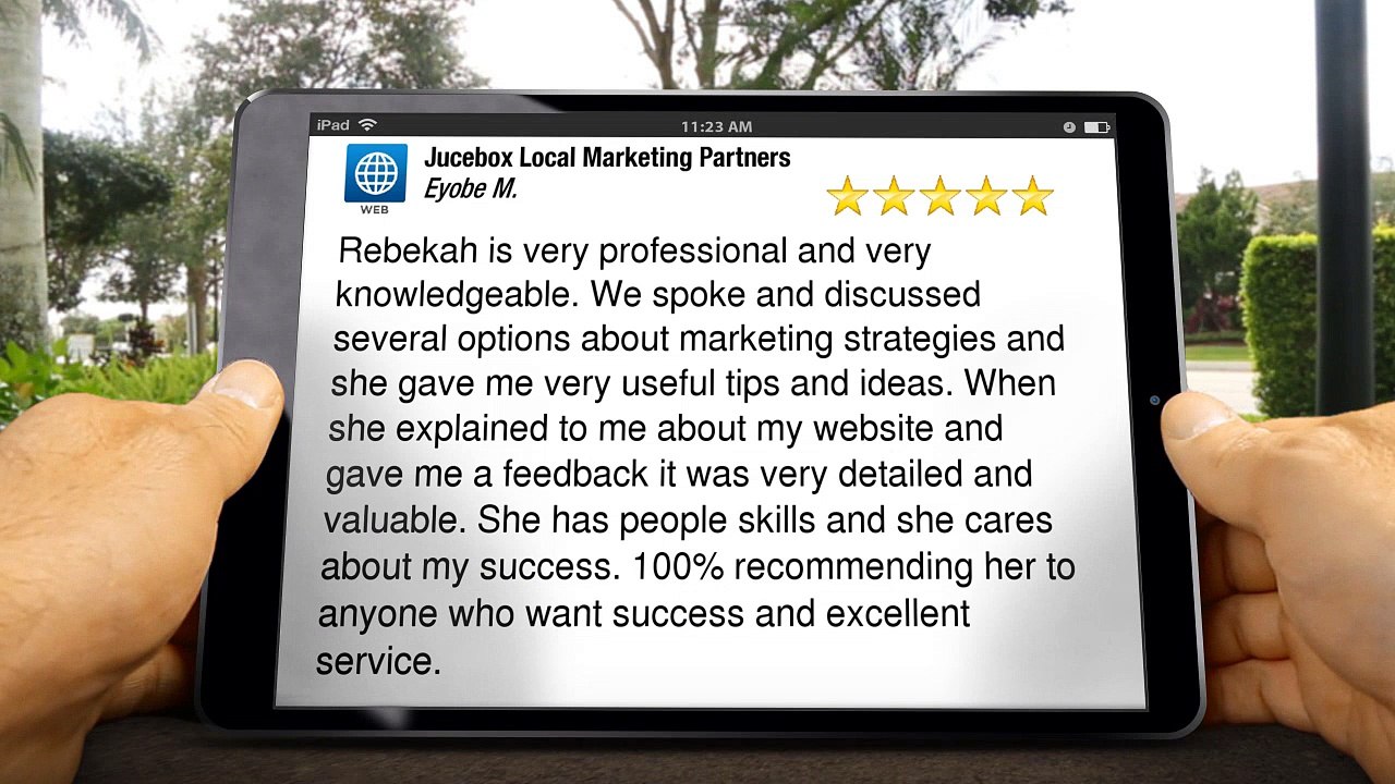 Jucebox Local Marketing Partners Roseville ImpressiveFive Star Review by Eyobe M.
