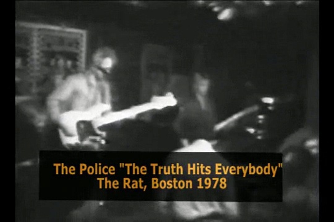 The Police Rare Live at the Rat Club 1978 Truth Hits Everybody