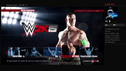 Wwe2k15 je joue contre mon frère de 3ans (8)
