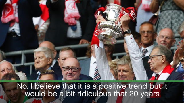 'Ridiculous' that Arsenal's future depended on FA cup result - Wenger