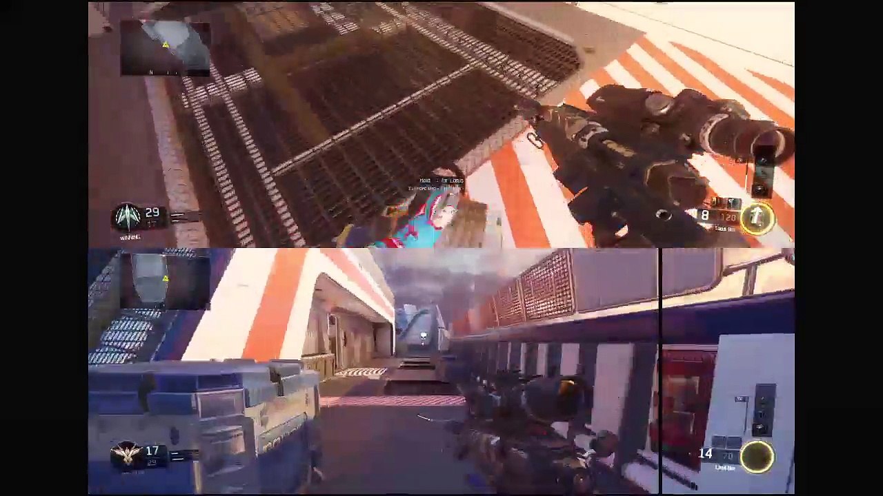 Me vs my brother sniper war  (no scopes and trick shots) (24)