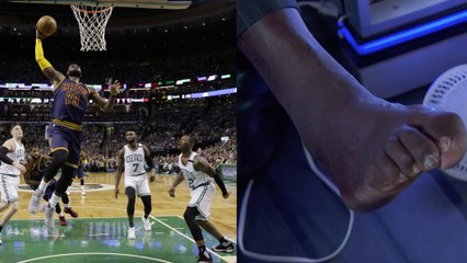 LeBron James BULLIES Terry Rozier, Shaq Shows Off His Nasty Ass Toes