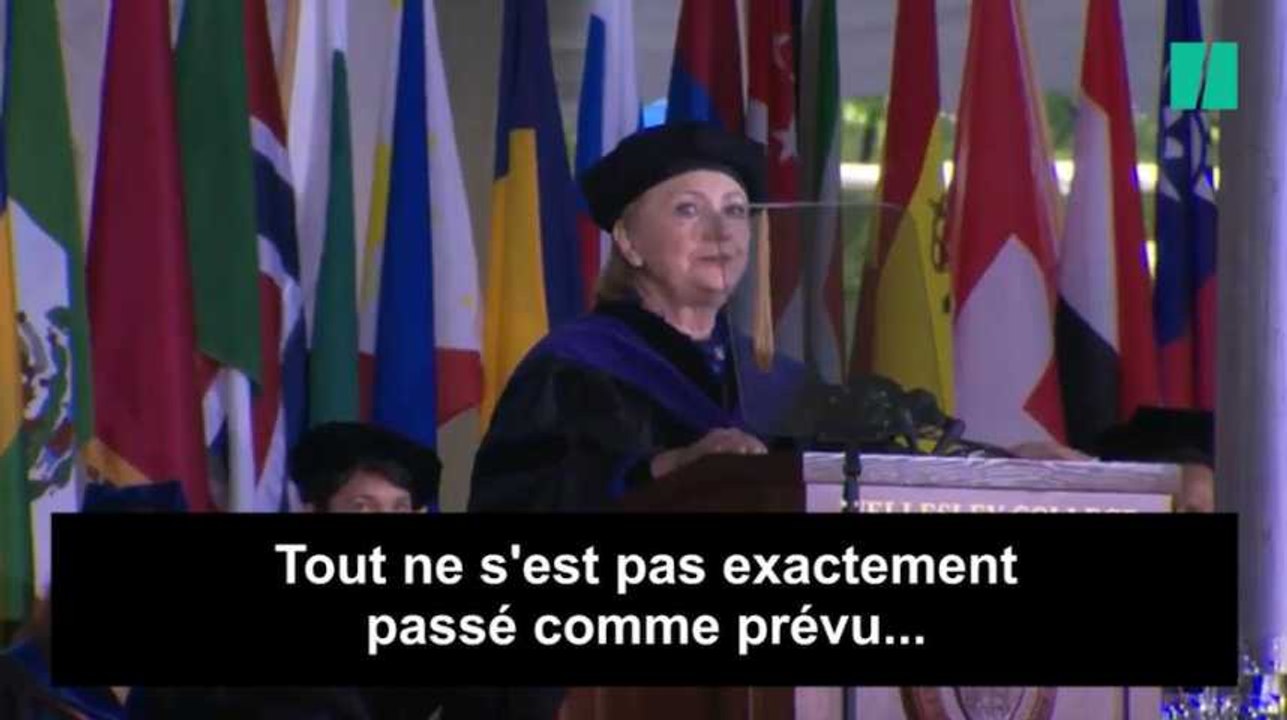 Hillary Clinton reconnaît que "le Chardonnay l'a bien aidée" après sa défaite