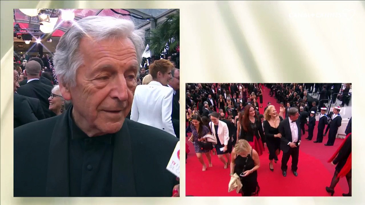 Costa-Gavras "Se retrouver tous ensemble c'était très émouvant" - Festival de Cannes 2017
