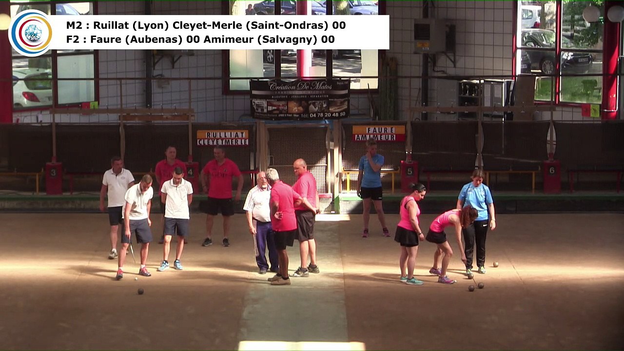 Finales F2 et M2, 66ème Grand Prix Bouliste, Sport Boules, Saint-Priest 2017