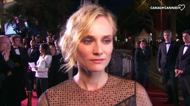 Diane Kruger Je suis hyper stressée, j'ai le coeur qui bat très fort - Festival de Cannes 2017