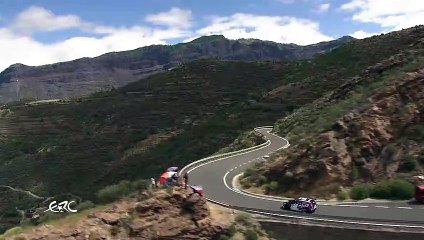 Un pilote de Rallye évite le drame grâce à une glissière de sécurité !