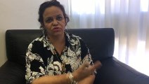 Gislene Chaves, assistente social da pediatria do HRT fala sobre pacientes abandonados pela família