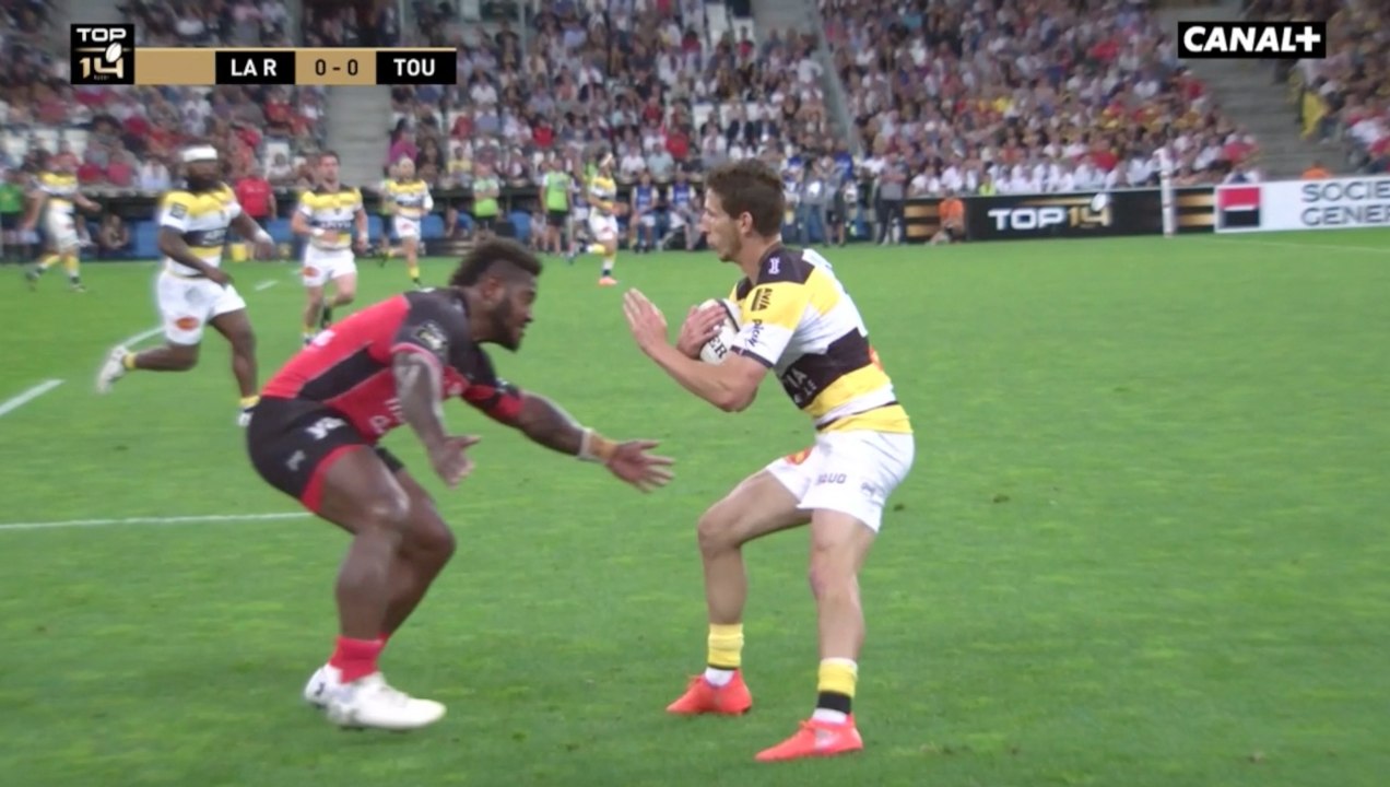 Enormes tampons et plaquages de Josua Tuisova contre La Rochelle