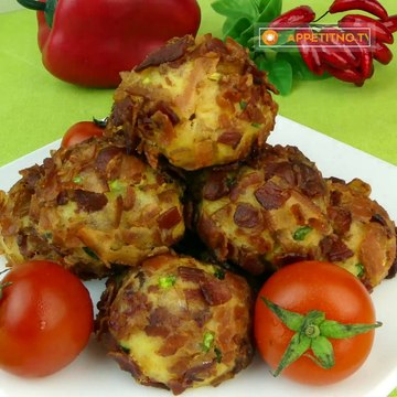 Картофельные шарики с сыром! Быстрый и вкусный рецепт