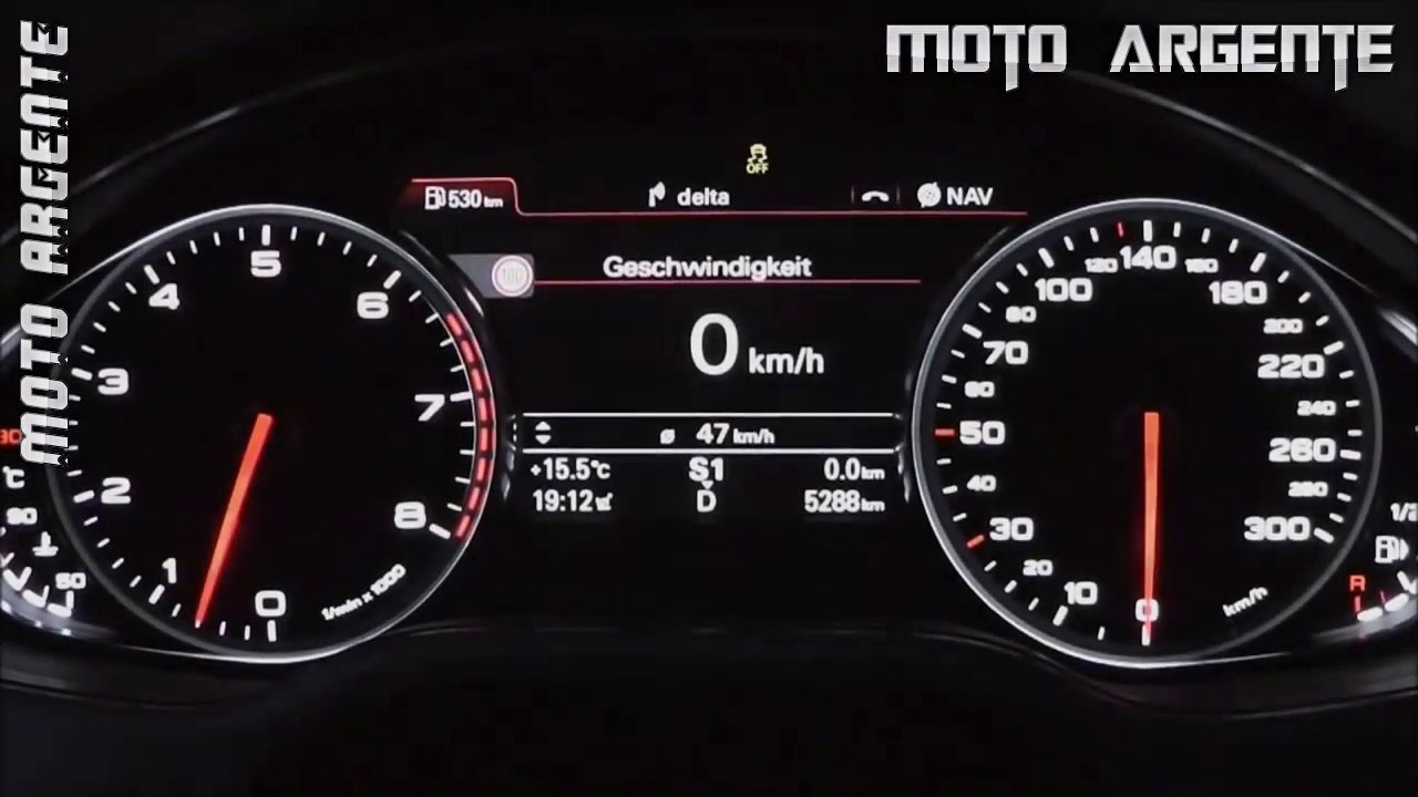 Audi A8 L W12 6.3 500 Accélération 0 à 100 km_h