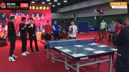 Men Table Tennis Team's New Lunar Year Party 2017.1.25vs Women, Chinese