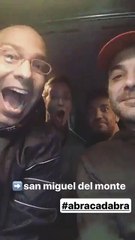 Pedro viajando a San Miguel del Monte - 26 de Mayo