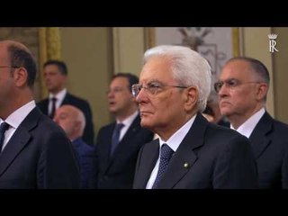 Palermo - Mattarella al 70° anniversaro dell'Assemblea Regionale Siciliana (26.05.17)