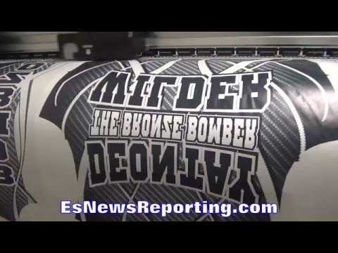 Eddie Aguilera gives sneak peek into Deontay Wilder ring attire for Wilder/Szpilka - EsNews Boxing