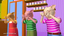 Three Little Kittens Nursery Rhyme _ Baby Songs _ 3D English Nurser