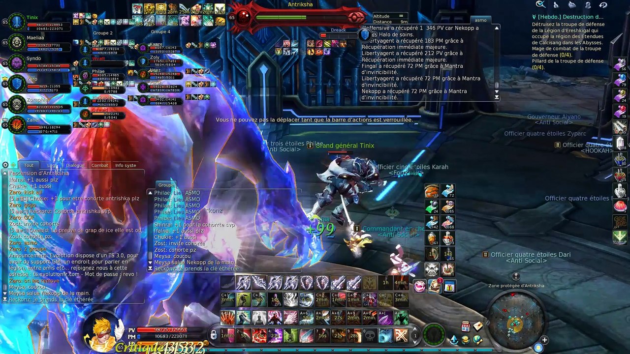 Aion Evolution Raid Antriksha du 05/24/2016 (no commentary)