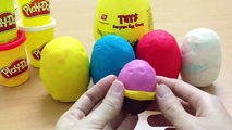 Play Doh Surprise Eggs - Kinder Surprise Cars 2 Thomas Spongebob Disney Pixar-5