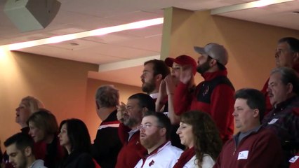 Jennifer Lawrence Does C-A-R-D-S Cheer Louisville vs. Kentucky 12-27-2014