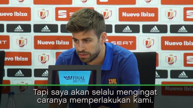 SEPAKBOLA: Copa Del Rey: Luis Enrique Menangi Hati Kami Semua - Pique