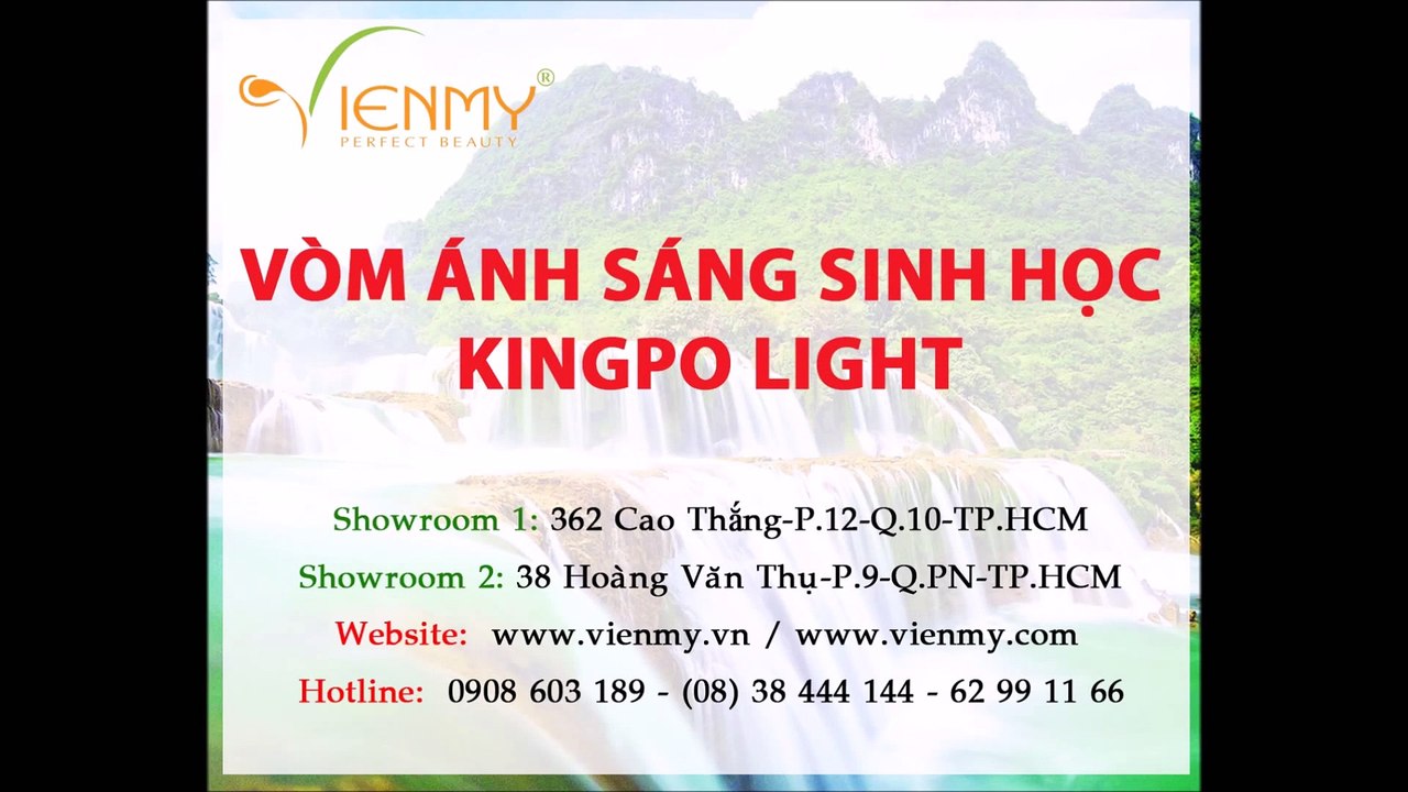 Vòm Ánh Sáng Sinh Học KingPo Light - Công ty Viên Mỹ hướng dẫn sử dụng