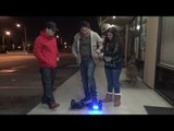 Mauricio Herrera ATTEMPTS to RE-ENACT EPIC Mike Tyson HOVERBOARD FAIL - EsNews Boxing