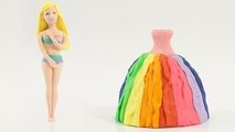 Barbie Princess Play doh STOP MOTION videos  Frozen Play Doh Cartoon Stop Motion