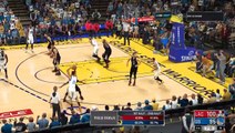 NBA 2K17 Stephen Curry,Kevin Durant & Klay Thdsaompson Highlights