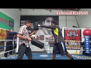 Leo Santa Cruz NEVER THOUGHT HE WOULD SEE THE DAY HIS BROTHER WOULD BE BACK IN GYM