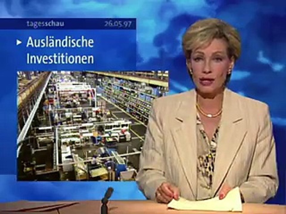 Tagesschau | 26. Mai 1997 20:00 Uhr (mit Dagmar Berghoff) | Das Erste