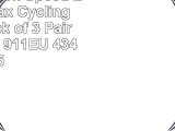 VeloChampion Speed Line Coolmax Cycling Socks Pack of 3 Pairs Black UK 911EU 4345