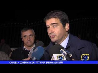 Canosa di Puglia |  Domenica l'onorevole Fitto per Sabino Silvestri
