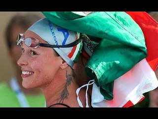 Napoli - Gran Prix di nuoto con Federica Pellegrini e Filippo Magnini (26.05.17)