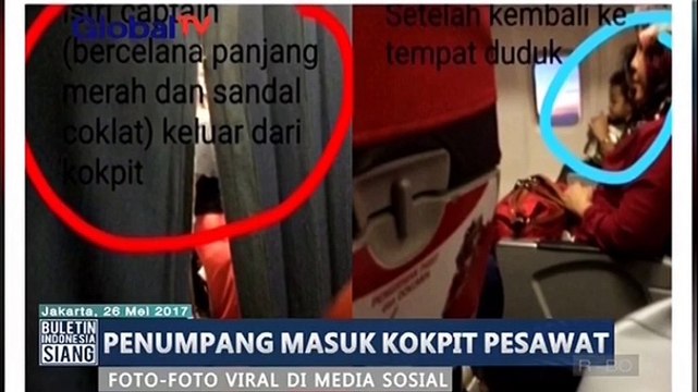 Kasus Pilot Membawa Penumpang Masuk Kokpit Pesawat