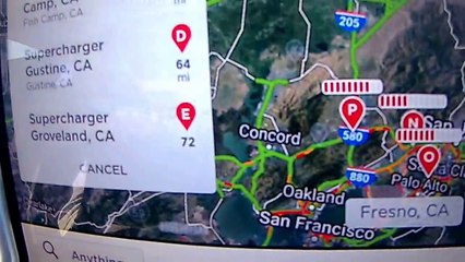 Tesla Supercharger Availability Update   Trip Planner Software V8.0