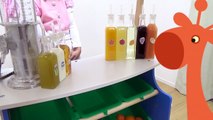 ジュース屋さん お店屋さんごっこ _ Juice Bar for Kids  - Blended Fruits and Soda-x