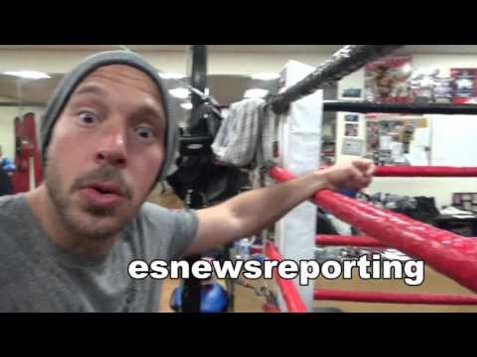 Kristina Getting Ready For Sparring - EsNews Boxing