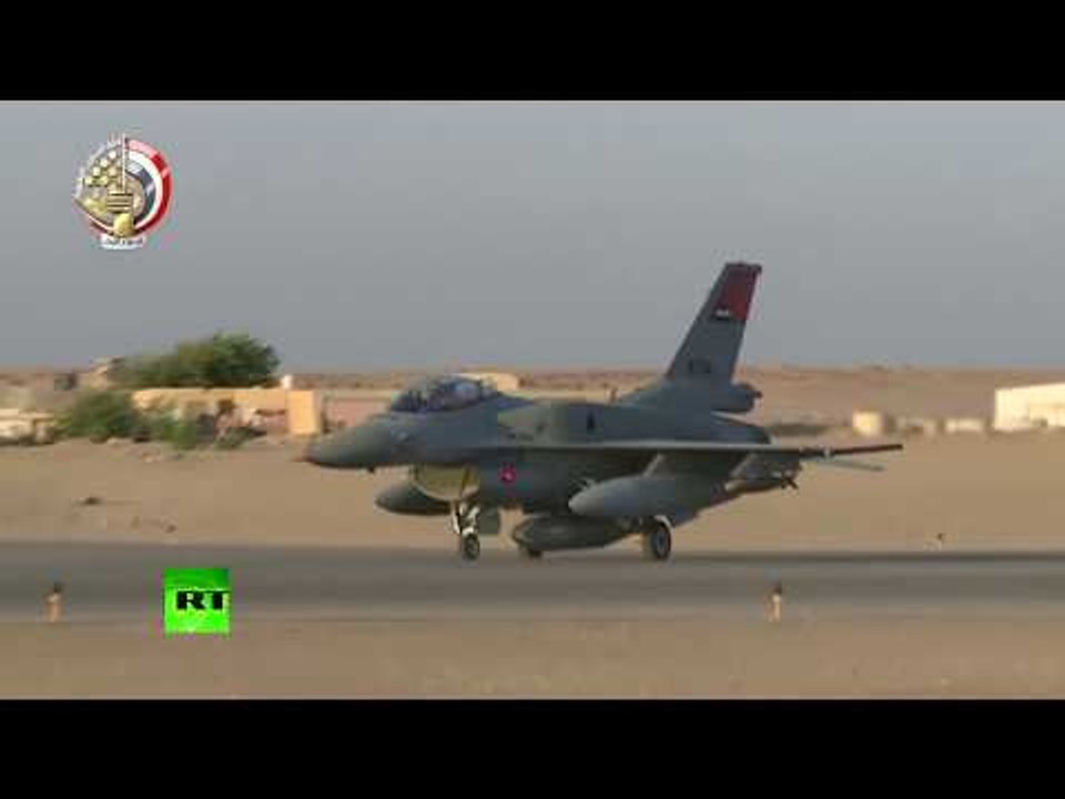 Egyptian fighter jets take to skies to conduct strikes against 'terrorist camps' in Libya