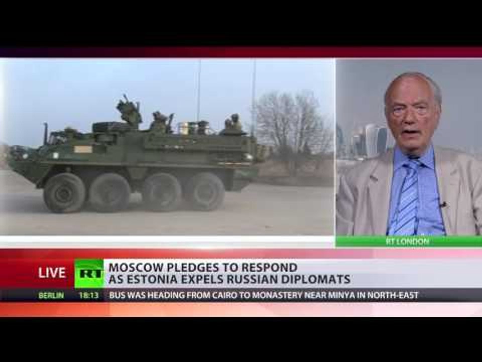 Estonia expels 2 Russian diplomats, Moscow vows to retaliate