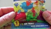 Zomlings Surprise Blind Bags Toys Opening #2 Series 4 - Sobasd