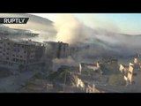 Urban Tank Battle: Syrian Arab Army launches offensive against opposition militants near Damascus