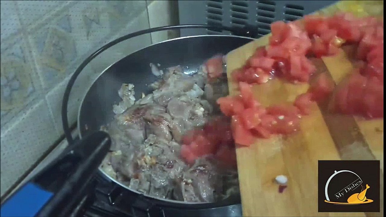 طريقة عمل بامية باللحم - How to Make Okra with Meat(1)