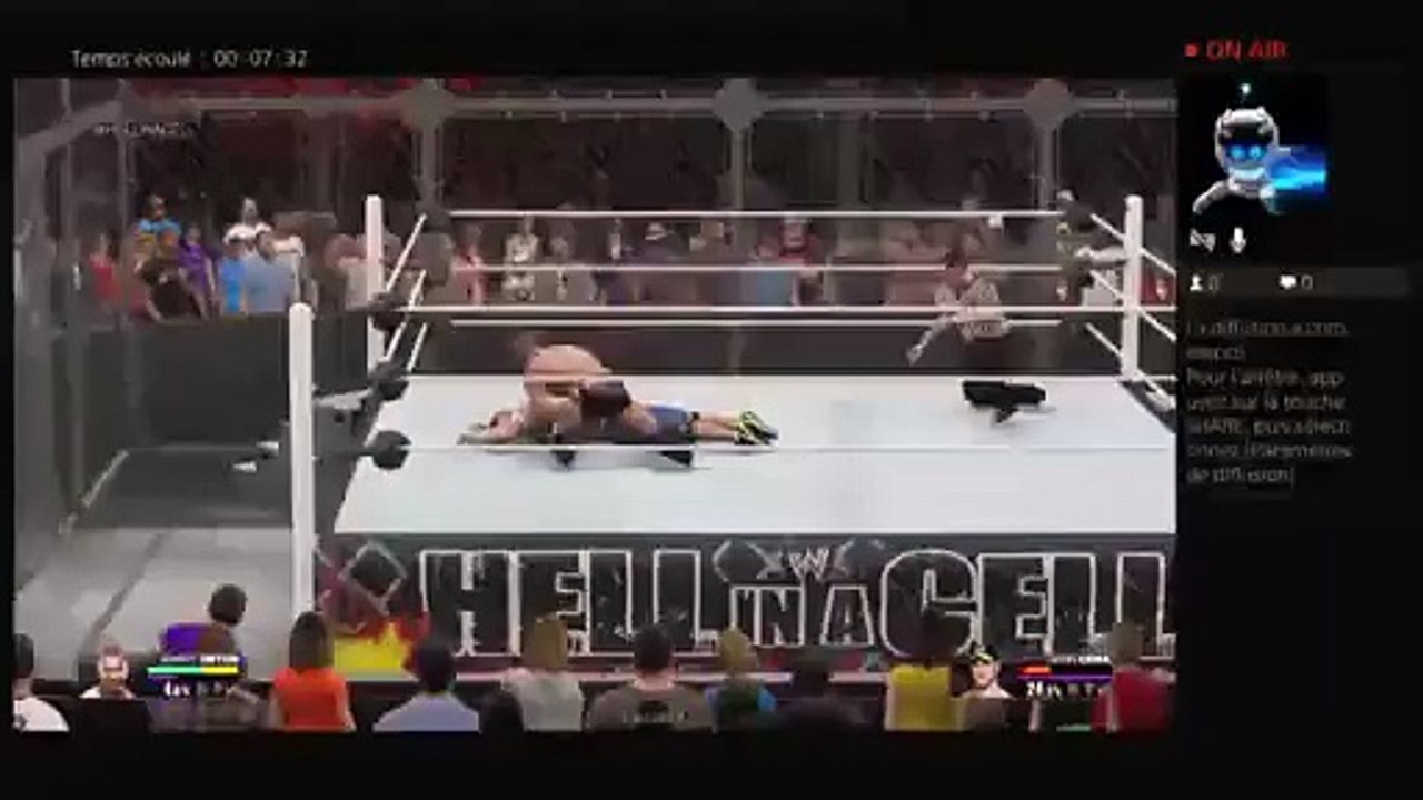 Wwe2k15 je joue contre mon frère de 3ans 2ep (11)