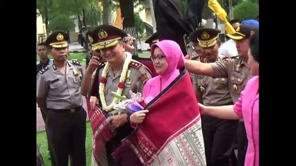 MEDAN - SERAH TERIMA KAPOLDA SUMUT