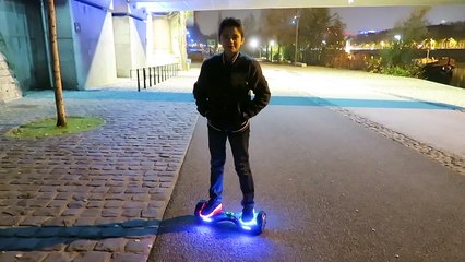 VLOG - PREMIÈRE FOIS en HOVERBOARD Wegoboard - Parcours, Chutes & FUN -)