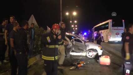 Polis Ekip Otosuyla Otomobil Çarpıştı: 1 Ölü, 5 Yaralı