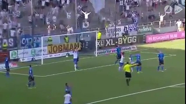 Norrkoping 3:2 Halmstad (Swedish Allsvenskan. 27 May 2017)