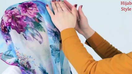 Exclusive Side Layered Hijab StyleTutorial  Rian Beauty