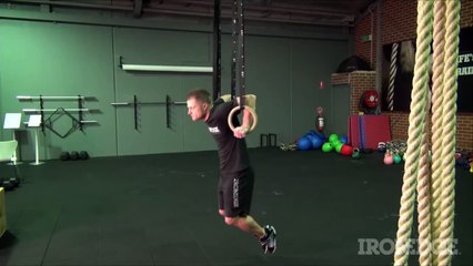 The Gymnastic rings Muscle Up Tutorial - Iron Edge