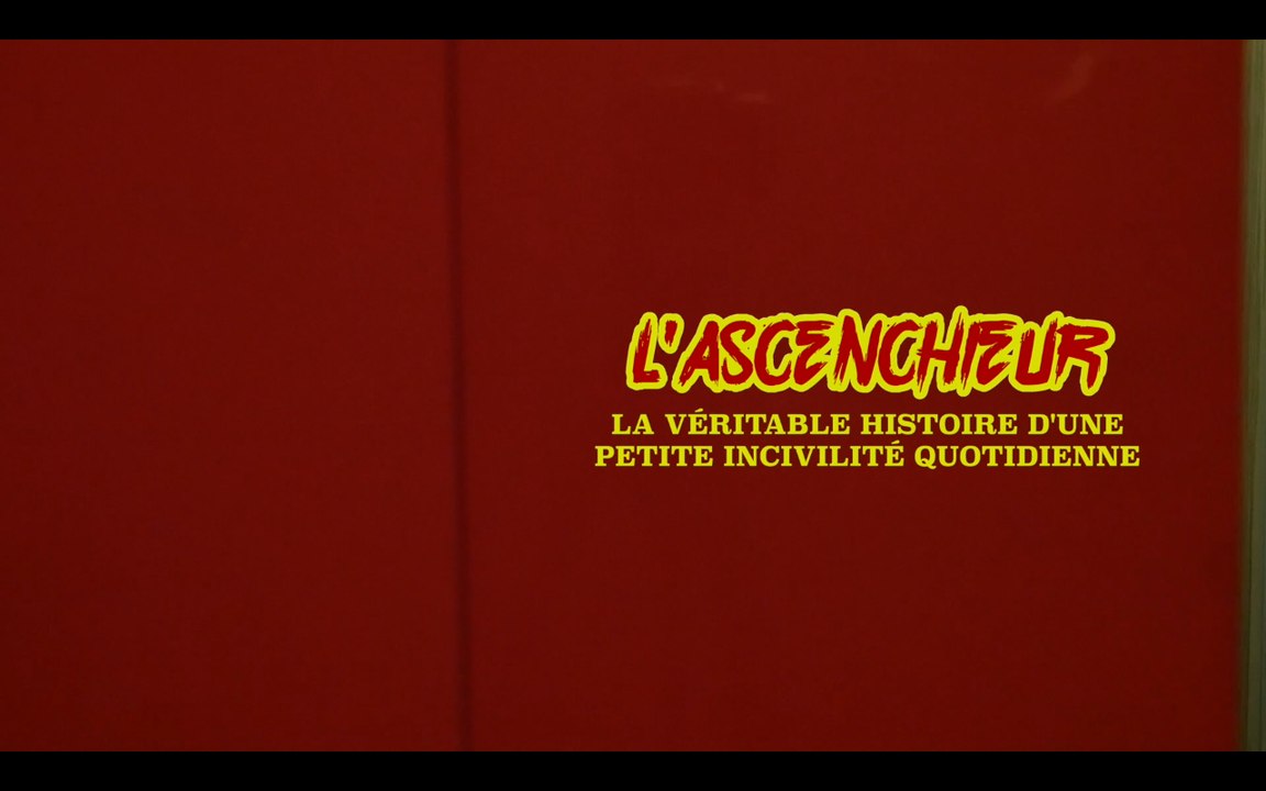 Fiction - L'Ascenchieur :La véritable histoire d'une petite incivilité quotidienne
